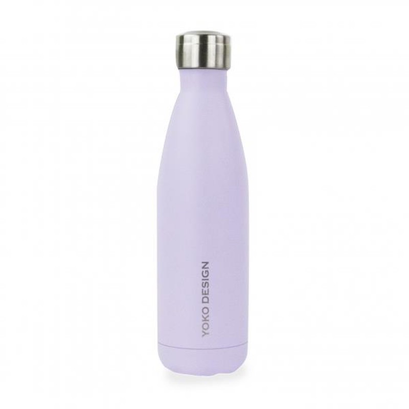 Yoko Design Μπουκάλι Θερμός 500ml Pastel Lavander