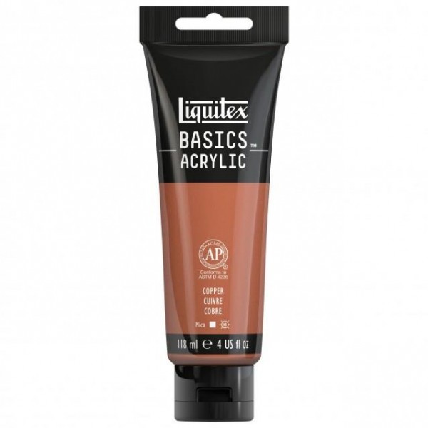 Liquitex Basics 118ml Acrylic 053 Copper Liquitex Basics 118ml Acrylic 053 Copper