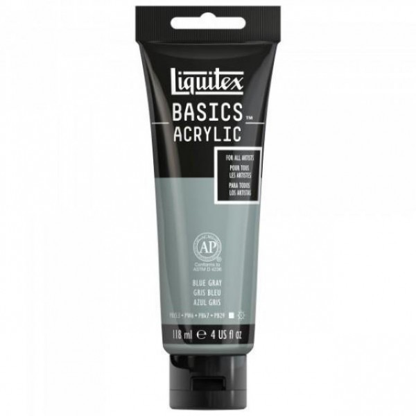 Liquitex Basics 118ml Acrylic 142 Blue Gray