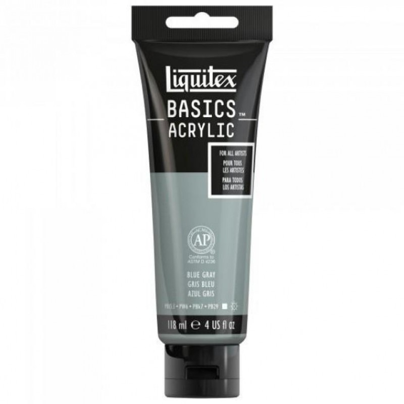 Liquitex Basics 118ml Acrylic 142 Blue Gray Liquitex Basics 118ml Acrylic 142 Blue Gray
