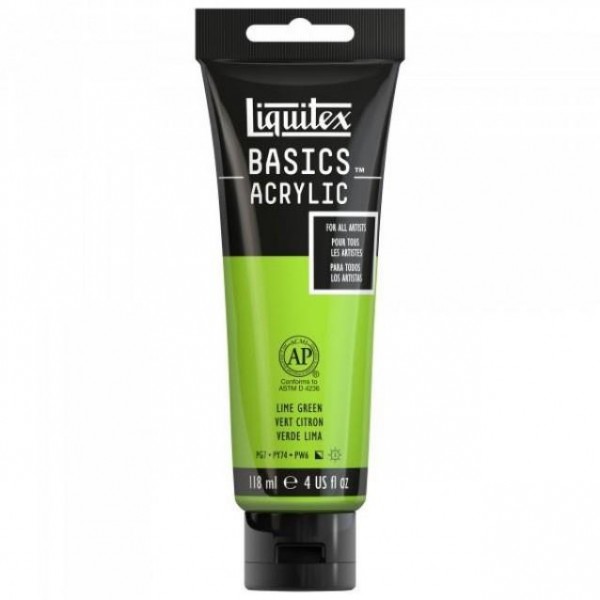Liquitex Basics 118ml Acrylic 222 Lime Green