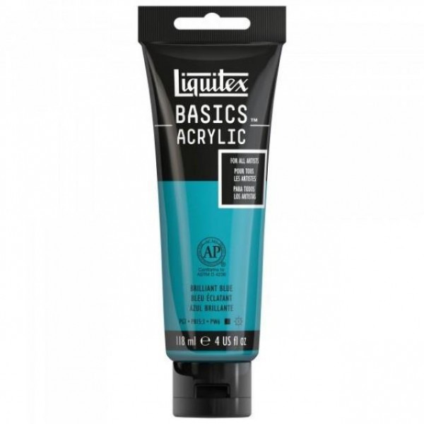 Liquitex Basics 118ml Acrylic 570 Brilliant Blue