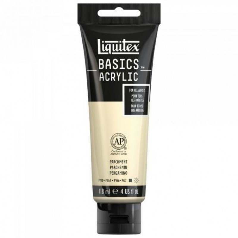 Liquitex Basics 118ml Acrylic 436 Parchment Liquitex Basics 118ml Acrylic 436 Parchment