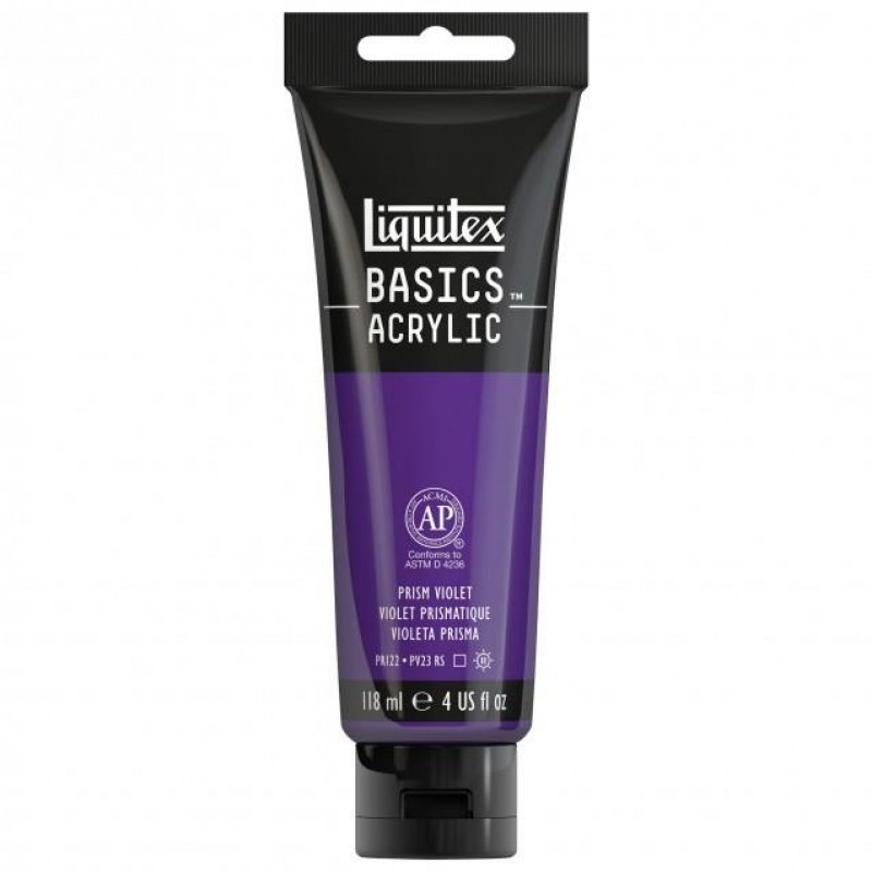 Liquitex Basics 118ml Acrylic 391 Prismatic Violet Liquitex Basics 118ml Acrylic 391 Prismatic Violet