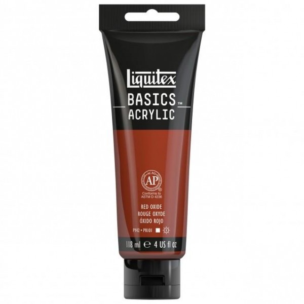 Liquitex Basics 118ml Acrylic 335 Red Oxide