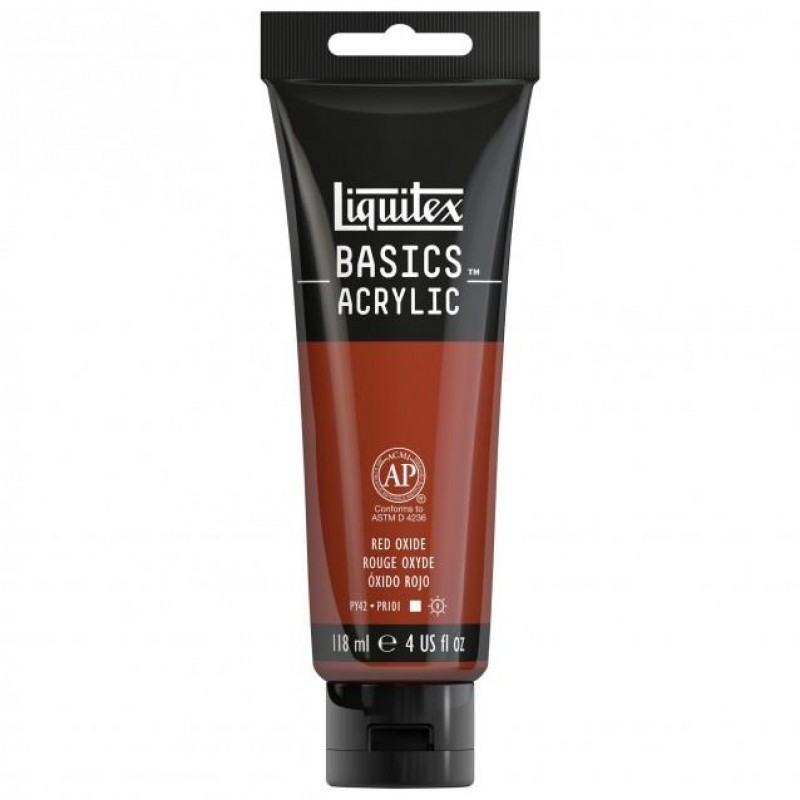 Liquitex Basics 118ml Acrylic 335 Red Oxide Liquitex Basics 118ml Acrylic 335 Red Oxide