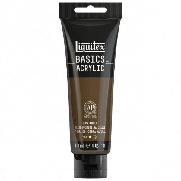 Liquitex Basics 118ml Acrylic 331 Raw Umber
