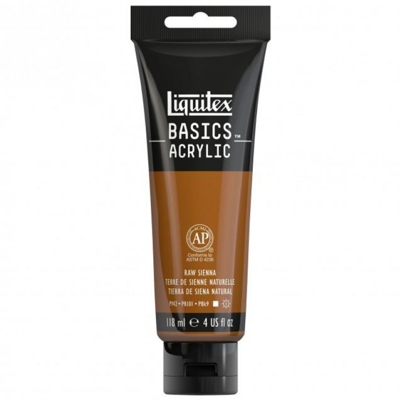Liquitex Basics 118ml Acrylic 330 Raw Sienna Liquitex Basics 118ml Acrylic 330 Raw Sienna