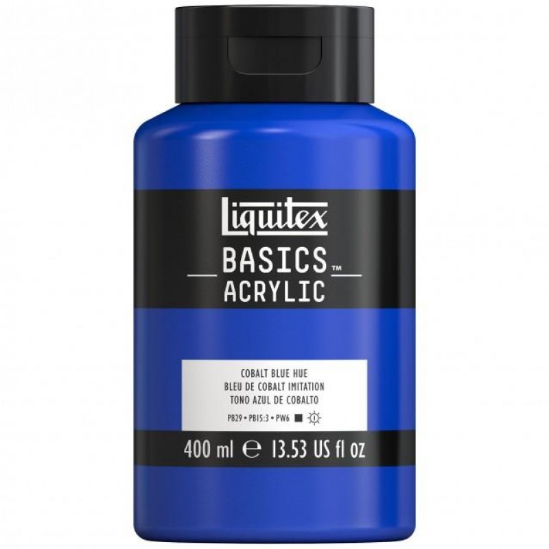 Liquitex Basics 400ml Acrylic 170 Cobalt Blue Liquitex Basics 400ml Acrylic 170 Cobalt Blue