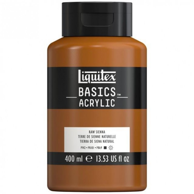Liquitex Basics 400ml Acrylic 330 Raw Sienna Liquitex Basics 400ml Acrylic 330 Raw Sienna
