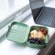 Pascal Lunch Box with Separator Leaf Green