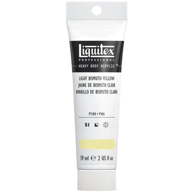 Liquitex Professional 59ml Heavy Body Acrylics 156 Light Bismuth Yellow Series 1 Liquitex Professional 59ml Heavy Body Acrylics 156 Light Bismuth Yellow Series 1