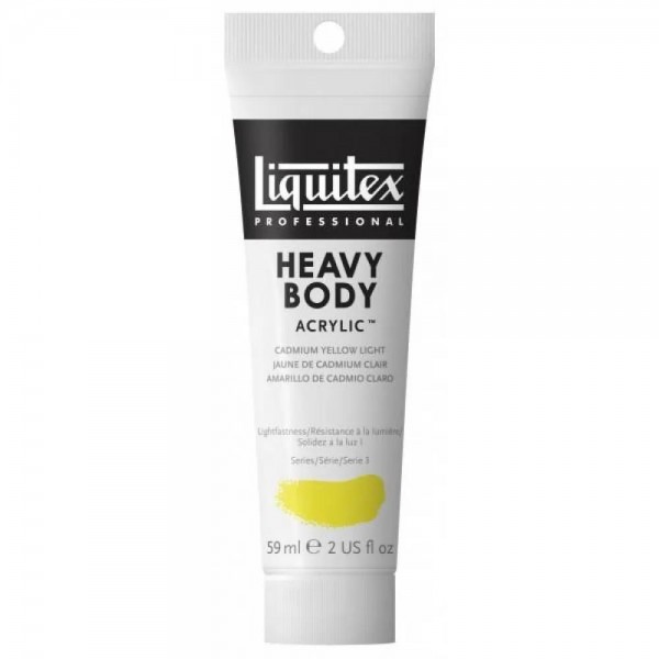 Liquitex Professional 59ml Heavy Body Acrylics 160 Cadmium Yellow Light Series 3 Liquitex Professional 59ml Heavy Body Acrylics 160 Cadmium Yellow Light Series 3