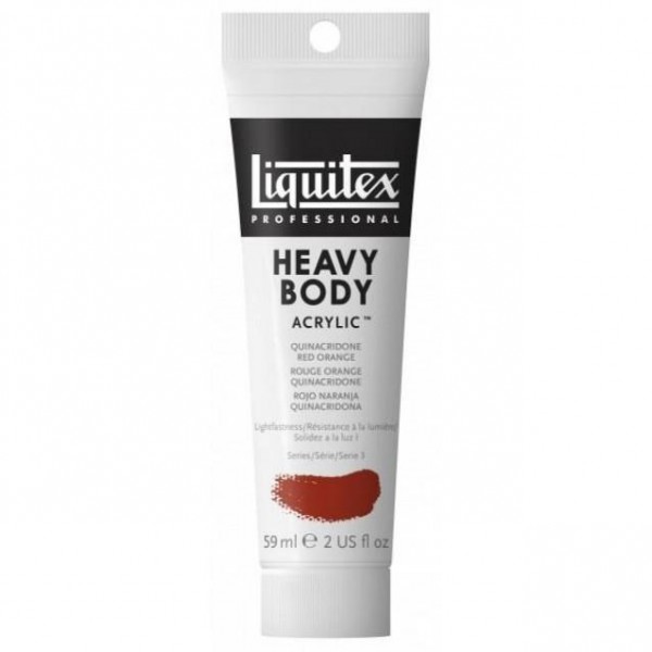 Liquitex Professional 59ml Heavy Body Acrylics 109 Quinacridone Red Orange Series 3 Liquitex Professional 59ml Heavy Body Acrylics 109 Quinacridone Red Orange Series 3