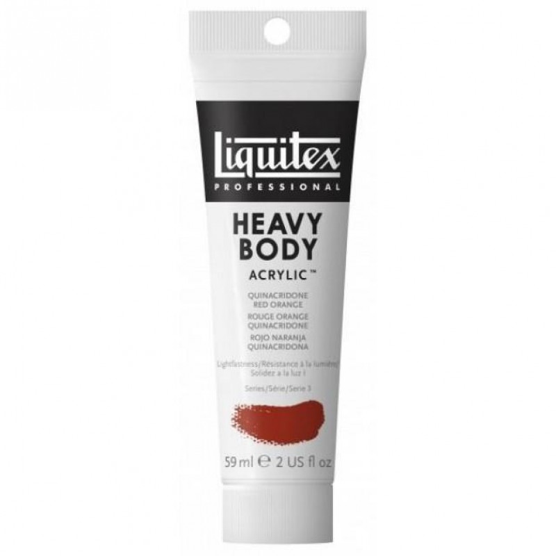 Liquitex Professional 59ml Heavy Body Acrylics 109 Quinacridone Red Orange Series 3