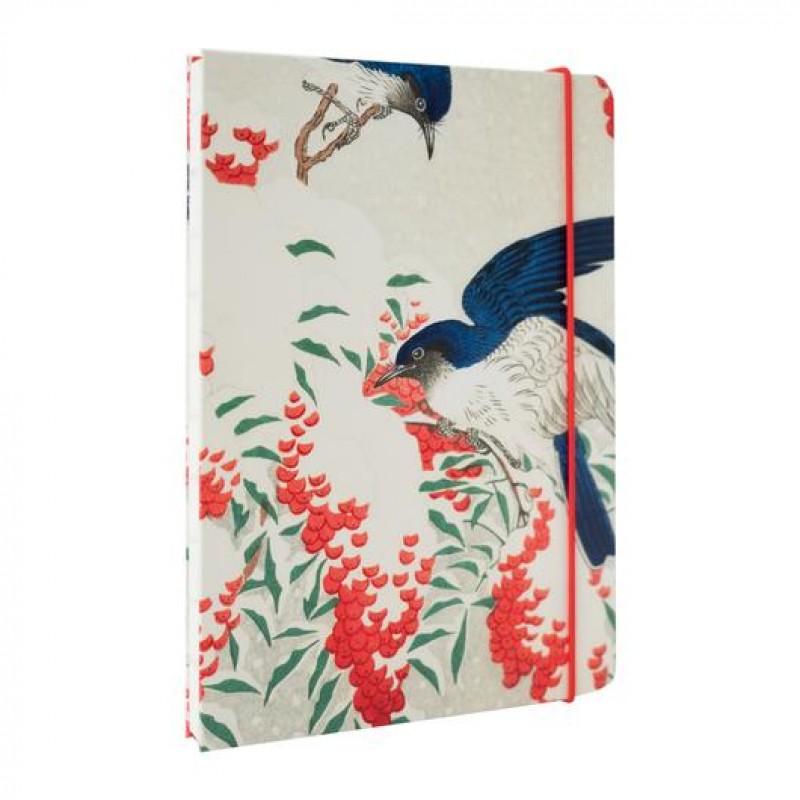 A5 Notebook Japanese Flycatchers