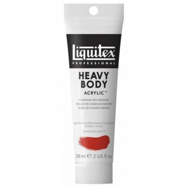 Liquitex Professional 59ml Heavy Body Acrylics 154 Cadmium Red Medium Series 5 Liquitex Professional 59ml Heavy Body Acrylics 154 Cadmium Red Medium Series 5