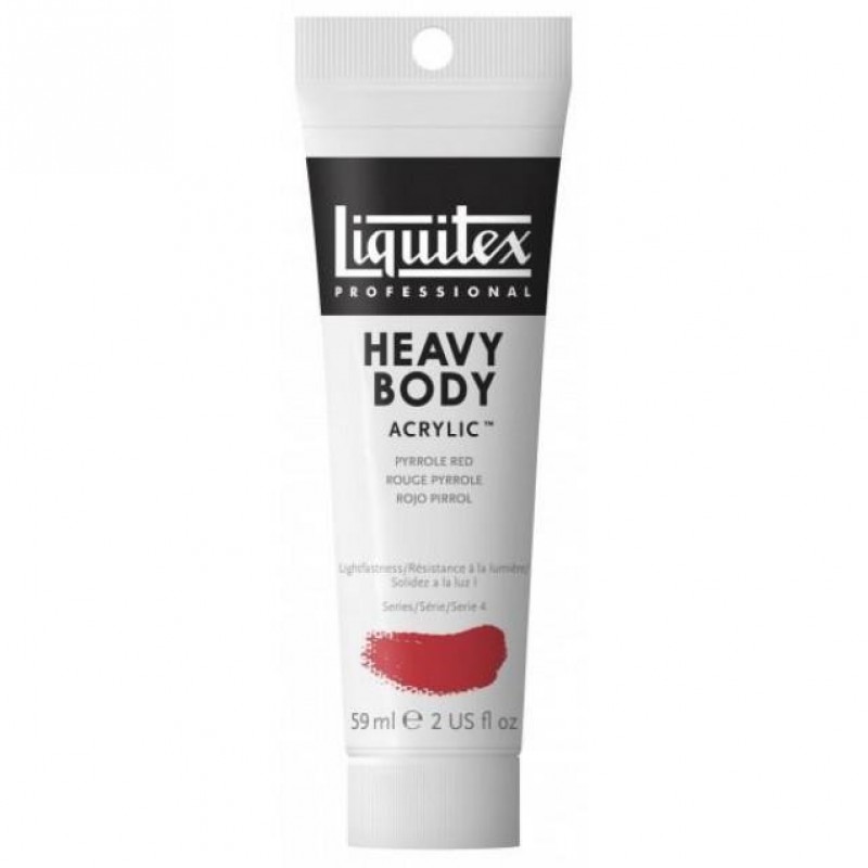Liquitex Professional 59ml Heavy Body Acrylics 321 Pyrrole Red Series 4 Liquitex Professional 59ml Heavy Body Acrylics 321 Pyrrole Red Series 4