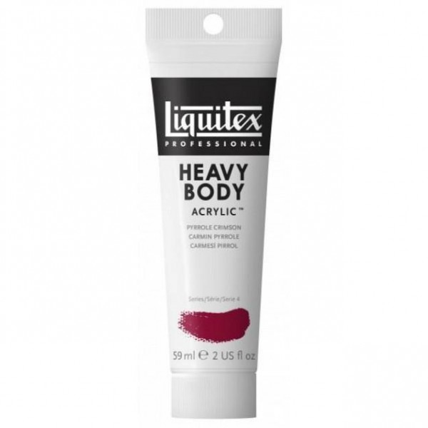 Liquitex Professional 59ml Heavy Body Acrylics 326 Pyrrole Crimson Series 4 Liquitex Professional 59ml Heavy Body Acrylics 326 Pyrrole Crimson Series 4