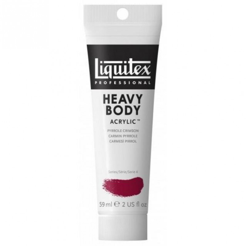 Liquitex Professional 59ml Heavy Body Acrylics 326 Pyrrole Crimson Series 4 Liquitex Professional 59ml Heavy Body Acrylics 326 Pyrrole Crimson Series 4