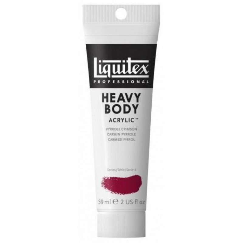 Liquitex Professional 59ml Heavy Body Acrylics 326 Pyrrole Crimson Series 4