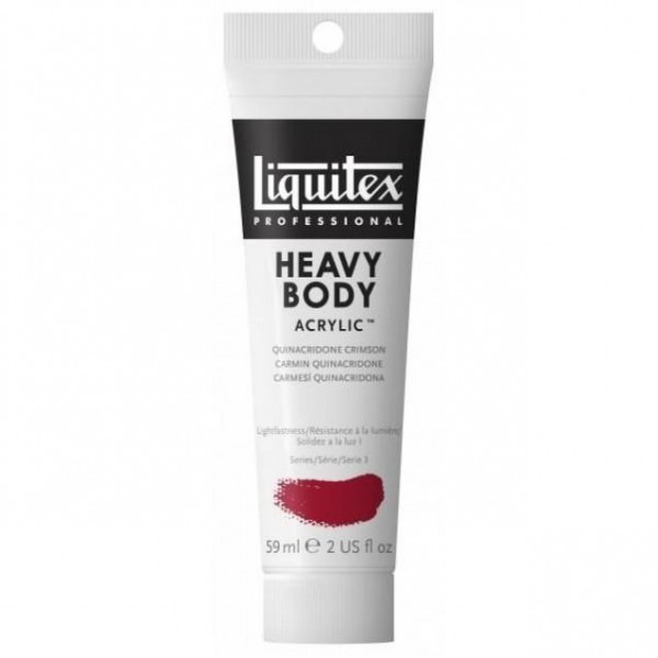 Liquitex Professional 59ml Heavy Body Acrylics 110 Quinacridone Crimson Series 3 Liquitex Professional 59ml Heavy Body Acrylics 110 Quinacridone Crimson Series 3