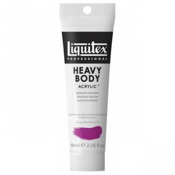Liquitex Professional 59ml Heavy Body Acrylics 500 Medium Magenta Series 1a Liquitex Professional 59ml Heavy Body Acrylics 500 Medium Magenta Series 1a