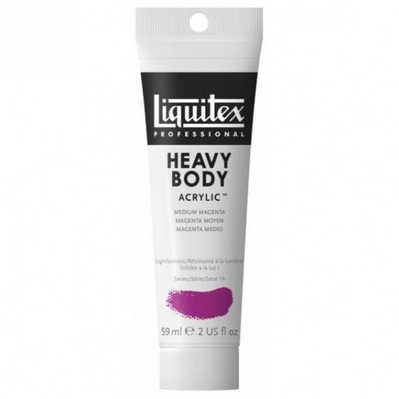 Liquitex Professional 59ml Heavy Body Acrylics 500 Medium Magenta Series 1a