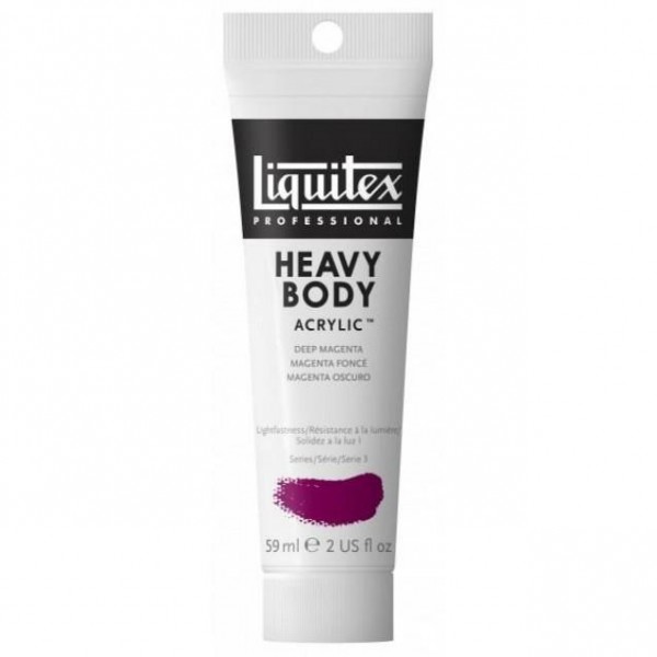 Liquitex Professional 59ml Heavy Body Acrylics 300 Deep Magenta Series 3 Liquitex Professional 59ml Heavy Body Acrylics 300 Deep Magenta Series 3