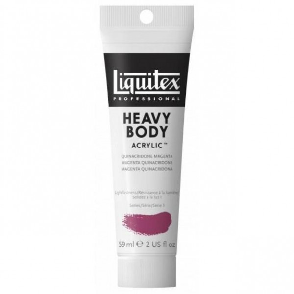 Liquitex Professional 59ml Heavy Body Acrylics 114 Quinacridone Magenta Series 3 Liquitex Professional 59ml Heavy Body Acrylics 114 Quinacridone Magenta Series 3