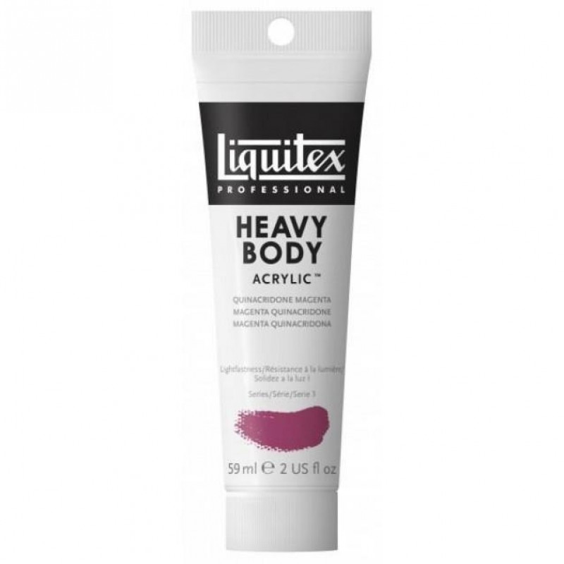 Liquitex Professional 59ml Heavy Body Acrylics 114 Quinacridone Magenta Series 3 Liquitex Professional 59ml Heavy Body Acrylics 114 Quinacridone Magenta Series 3