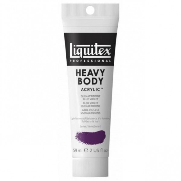 Liquitex Professional 59ml Heavy Body Acrylics 118 Quinacridone Blue Violet Series 3 Liquitex Professional 59ml Heavy Body Acrylics 118 Quinacridone Blue Violet Series 3
