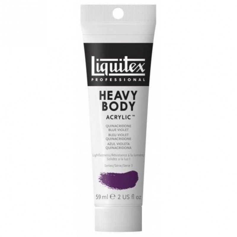 Liquitex Professional 59ml Heavy Body Acrylics 118 Quinacridone Blue Violet Series 3 Liquitex Professional 59ml Heavy Body Acrylics 118 Quinacridone Blue Violet Series 3