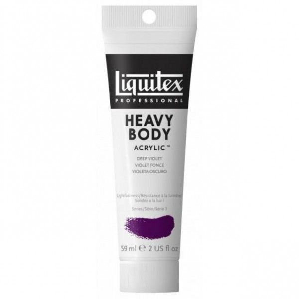 Liquitex Professional 59ml Heavy Body Acrylics 115 Deep Violet Series 3 Liquitex Professional 59ml Heavy Body Acrylics 115 Deep Violet Series 3