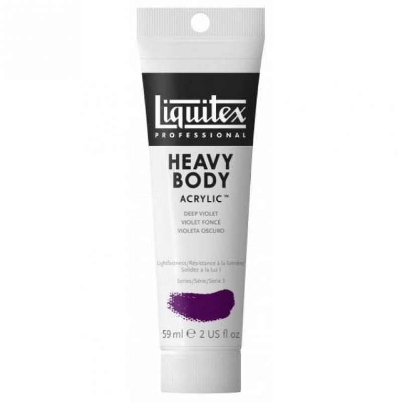 Liquitex Professional 59ml Heavy Body Acrylics 115 Deep Violet Series 3 Liquitex Professional 59ml Heavy Body Acrylics 115 Deep Violet Series 3
