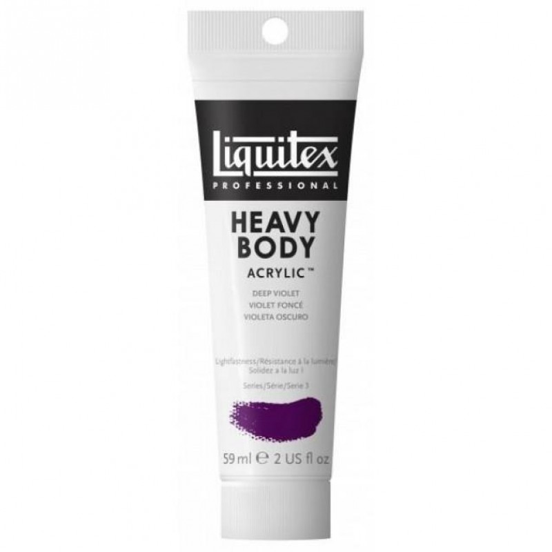 Liquitex Professional 59ml Heavy Body Acrylics 115 Deep Violet Series 3