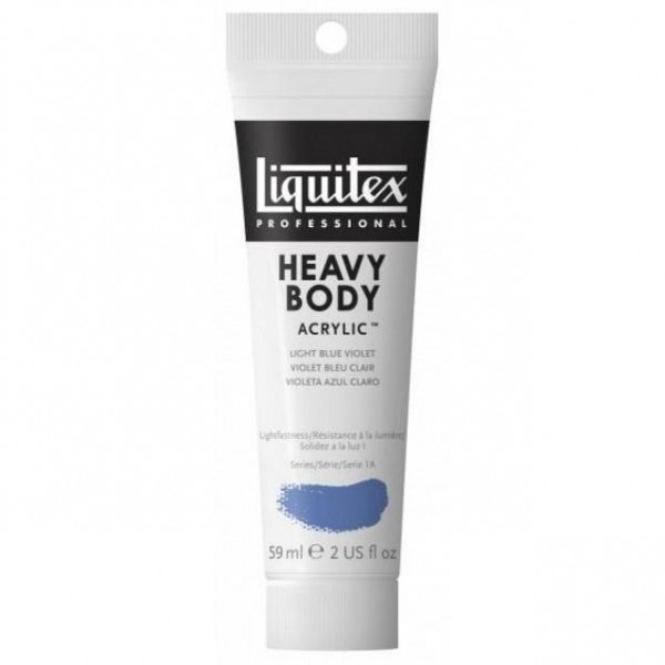 Liquitex Professional 59ml Heavy Body Acrylics 680 Light Blue Violet Series 2 Liquitex Professional 59ml Heavy Body Acrylics 680 Light Blue Violet Series 2