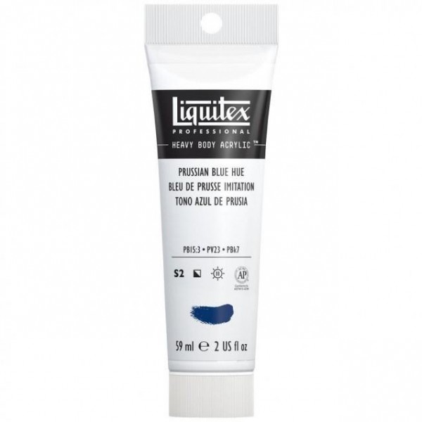 Liquitex Professional 59ml Heavy Body Acrylics 318/320 Prussian Blue Series 2 Liquitex Professional 59ml Heavy Body Acrylics 318/320 Prussian Blue Series 2