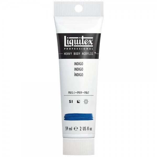 Liquitex Professional 59ml Heavy Body Acrylics 208 Indigo Series 1 Liquitex Professional 59ml Heavy Body Acrylics 208 Indigo Series 1