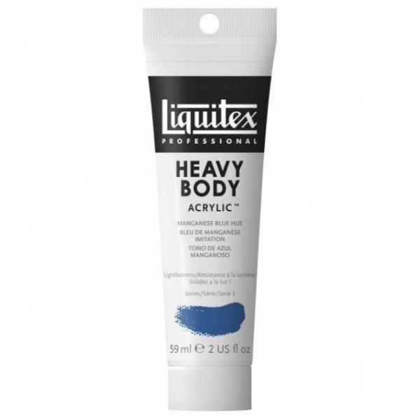 Liquitex Professional 59ml Heavy Body Acrylics 275 Manganese Blue Hue Series 3 Liquitex Professional 59ml Heavy Body Acrylics 275 Manganese Blue Hue Series 3