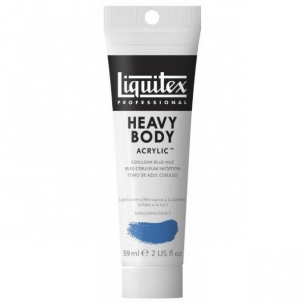 Liquitex Professional 59ml Heavy Body Acrylics 470 Cerulean Blue Hue Series 2 Liquitex Professional 59ml Heavy Body Acrylics 470 Cerulean Blue Hue Series 2