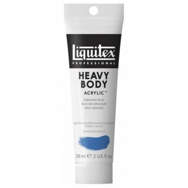 Liquitex Professional 59ml Heavy Body Acrylics 164 Cerulean Blue Series 3 Liquitex Professional 59ml Heavy Body Acrylics 164 Cerulean Blue Series 3