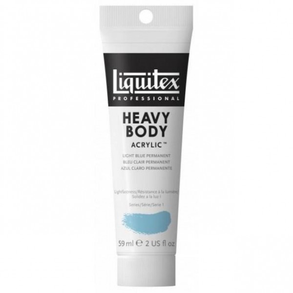Liquitex Professional 59ml Heavy Body Acrylics 770 Light Blue Permanent Series 1 Liquitex Professional 59ml Heavy Body Acrylics 770 Light Blue Permanent Series 1