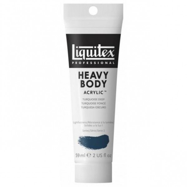 Liquitex Professional 59ml Heavy Body Acrylics 561 Turquoise Deep Series 2 Liquitex Professional 59ml Heavy Body Acrylics 561 Turquoise Deep Series 2