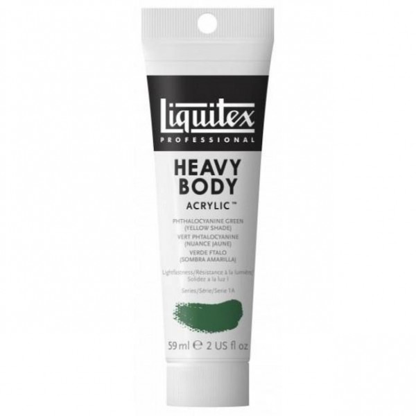 Liquitex Professional 59ml Heavy Body Acrylics 319 Phthalo Green (Yellow Shade) Series 2 Liquitex Professional 59ml Heavy Body Acrylics 319 Phthalo Green (Yellow Shade) Series 2