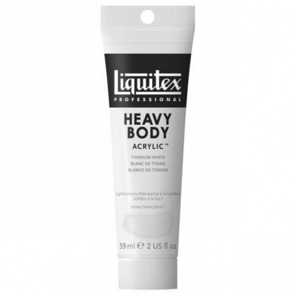 Liquitex Professional 59ml Heavy Body Acrylics 432 Titanium White Series 1 Liquitex Professional 59ml Heavy Body Acrylics 432 Titanium White Series 1