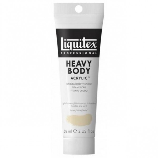 Liquitex Professional 59ml Heavy Body Acrylics 434 Titanium White Unbleached Series 1 Liquitex Professional 59ml Heavy Body Acrylics 434 Titanium White Unbleached Series 1