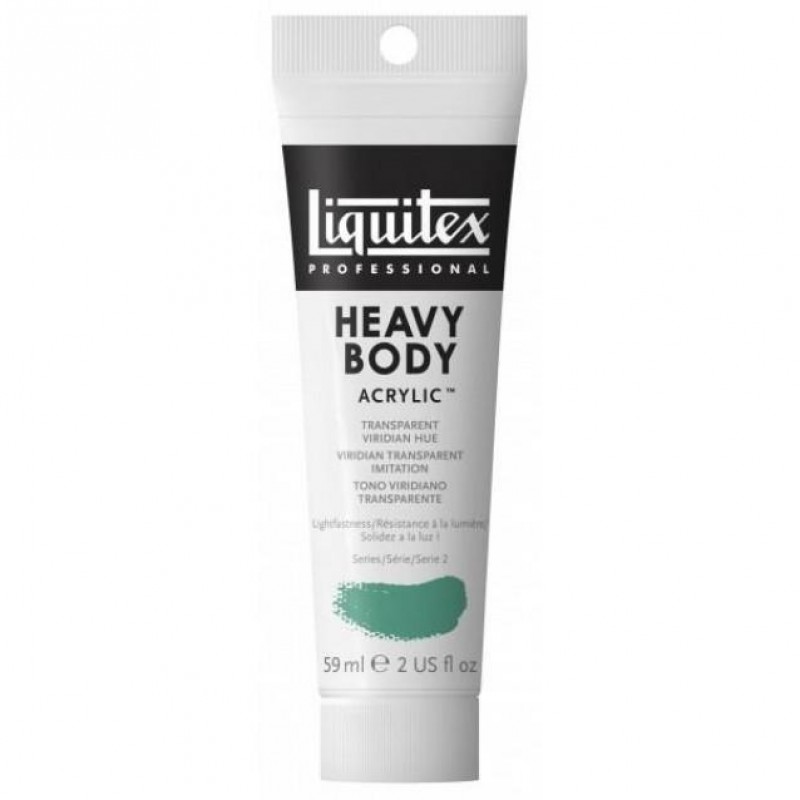 Liquitex Professional 59ml Heavy Body Acrylics 327 Transparent Viridian Hue Series 2