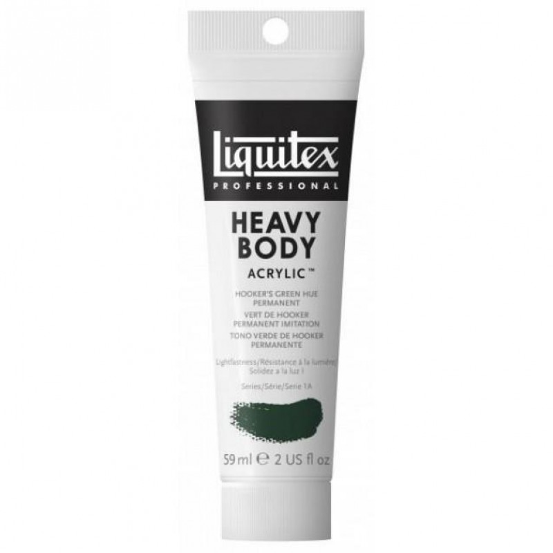 Liquitex Professional 59ml Heavy Body Acrylics 224 Hookers Green Series 1a Liquitex Professional 59ml Heavy Body Acrylics 224 Hookers Green Series 1a