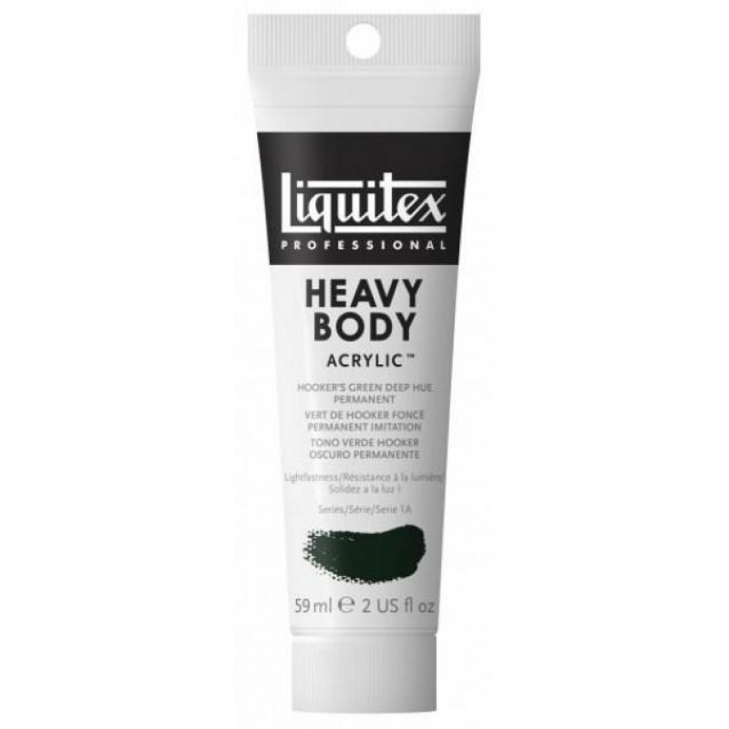 Liquitex Professional 59ml Heavy Body Acrylics 225 Hookers Green Deep Hue Series 1a